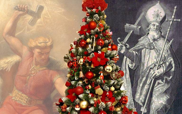 El dios Thor y el origen del árbol de Navidad noticias de parral chihuahua  navidad christmas three árbol posadas fiestas jesucristo nacimiento iglesia  católica festejos mitología nórdica marvel thor avengers - El