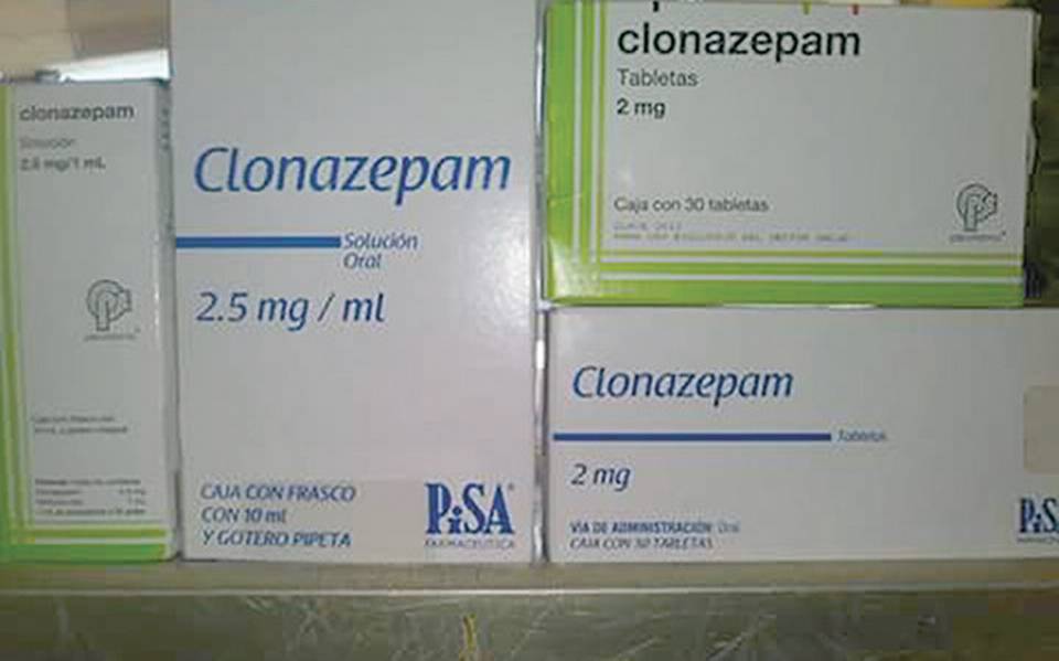 Costo de clonazepam pastillas — contra reembolso