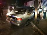 Auto de la marca Nissan Sentra, color arena, mismo que contaba con reporte de robo del pasado 13 de noviembre / Cortesía | SSPM